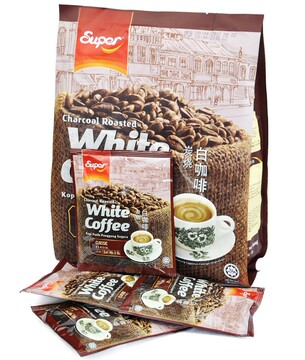 超级/Super 怡保炭烧白咖啡 600克 速溶white coffee 马来西亚
