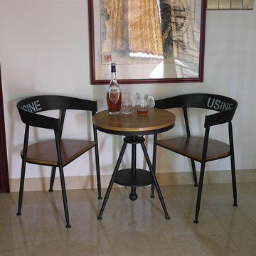 欧式铁艺户外桌椅 咖啡厅桌椅 休闲桌椅 三件套组合 阳台庭院桌椅