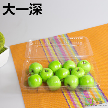 大一深 打包盒 寿司盒 批发一次性快餐盒透明饭盒 透明PS食品级