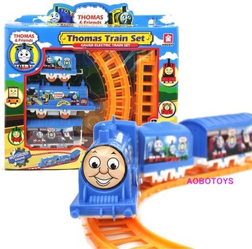托马斯轨道车电动小火车头电动益智早教套装儿童玩具男孩女孩礼物
