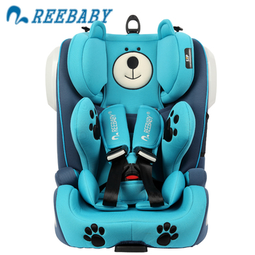 REEBABY3C儿童车载安全座椅ISOFIX3C0-49月12岁婴儿宝宝汽车用坐