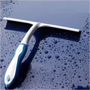 防滑手柄硅胶刮水板 洗车驱水不伤漆面 汽车清洁刮水器 T型刮水板
