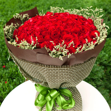 那些花儿99朵红玫瑰520情人节鲜花同城鲜花速递花店北京送花上门