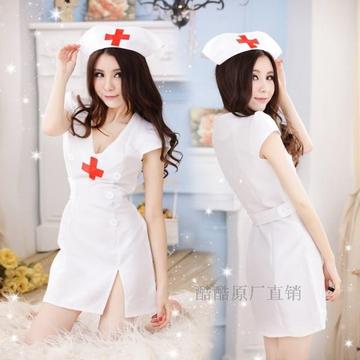 万圣节性感护士服装 cosplay护士直播角色扮演写真修身制服ds演出