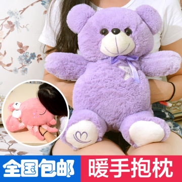 毛绒玩具糖宝泰迪熊同款插手抱枕靠背枕头布娃娃玩偶包邮