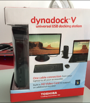 东芝dynadock USB 端口复制器 智能HUB usb网卡 特价包邮正品