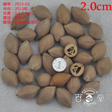 广东黑橄榄核雕素光珠罗汉头精品原料2013-03-2.0直径2.0 30个/组