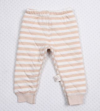 有机棉婴儿宝宝保暖裤儿童冬季三层保暖长裤男女儿童加厚保暖裤