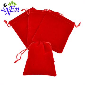 红色绒布袋 饰扣收藏袋 首饰保养袋亏本赚人气