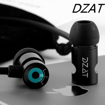 DZAT渡哲特DR-10入耳式线控重低音 HIFI带麦三星苹果通用发烧耳机