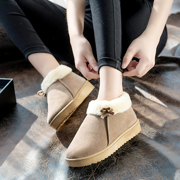 2015冬季棉鞋女家居保暖月子鞋平底包跟棉拖鞋防水加厚学生毛毛鞋
