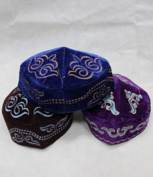 哈萨克族舞蹈帽 舞蹈帽 男士帽 哈萨克族民族舞蹈帽