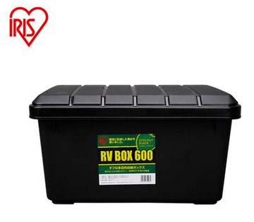 爱丽思IRIS 车载整理箱 工具箱 收纳箱RV-BOX 600 黑色