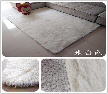促销地毯 客厅卧室茶几沙发床边欧式加厚丝毛绒地毯可水洗地垫