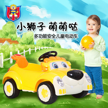 奇客新款儿童电动车摇摆男女室内外宝宝四轮双驱遥控汽车玩具电瓶