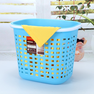 特大号杂物筐衣篓桶 塑料洗衣篮子脏衣篮 浴室放脏衣服的收纳筐篮