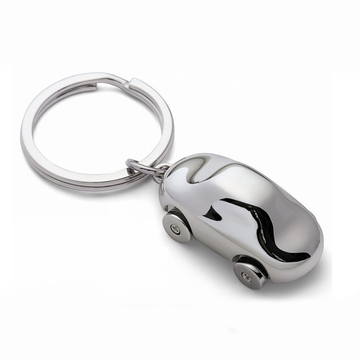 汽车钥匙扣男女款简约时尚创意可爱小车模型个性小车用金属钥匙扣
