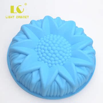 硅胶烤盘 花类模具 向日葵蛋糕膜具 糕点用具 节日蛋糕 烘培工具