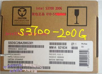 intel固态硬盘SSD/DC S3700 200G 超863T/企业级联保-盒装正品G
