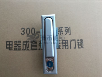 清禾MS818配电柜门锁MS480-1-2机械门锁 MS490配电箱锁开关动力柜