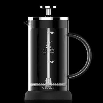 泰摩2.0加厚耐热玻璃 法压壶咖啡器具 家用咖啡壶滤压过滤杯350ml