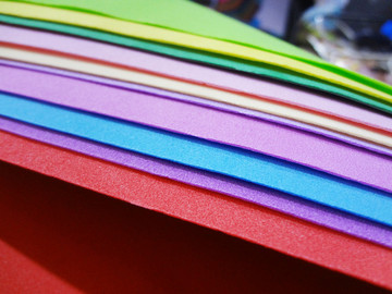 幼儿园环创材料彩色EVA海绵纸1.5mm厚手工折纸