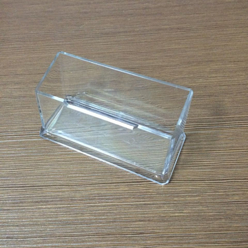透明名片盒 正品名片架 高品质 单层名片盒 桌上名片盒 名片夹
