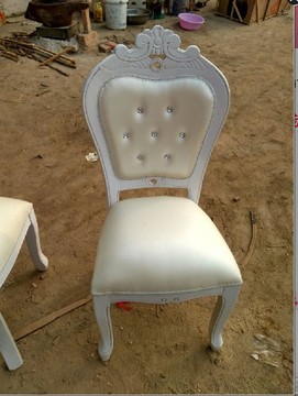 影楼家具欧式双面镶钻接单椅谈单椅化妆椅软包接单椅接单桌椅组合