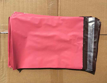优质产品 粉色快递袋 如同顺丰材质 防水不透明 35.6x49