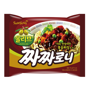韩国三养炸酱面 700g(140g×5袋) 进口三养食品 炸酱拉面
