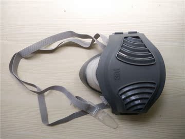 正品3M1211KN90颗粒物呼吸防护套装(一面具+12片3M1701CN滤棉）