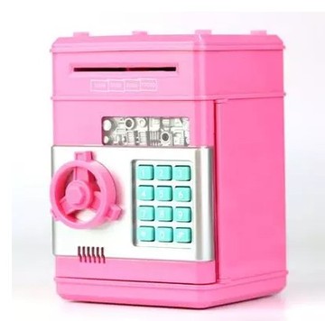 送小男女孩密码箱储蓄罐ATM存钱取款机大号儿童创意生日礼物实用