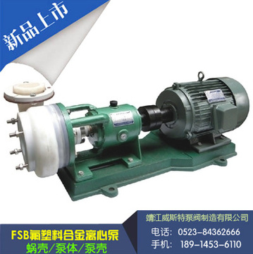 25FSB-10-18耐酸碱泵防腐蚀泵合金氟塑料泵离心泵