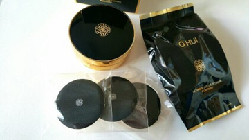 韩国专柜代购新品OHUI欧惠气垫CC霜BB霜SPF50加替换清爽净白保湿