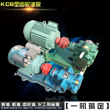 高温电动铸铁齿轮油泵KCB300/3.6-1 6.6-1自吸泵 润滑泵 增压泵