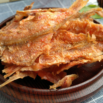 渔客来 福建东山岛红娘鱼干鱼片即食香酥红娘鱼海鲜干货 零食特产