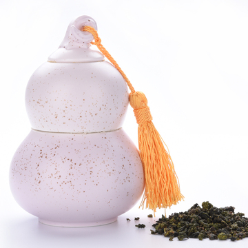 陶瓷茶叶罐葫芦密封大号开片大码储存放茶叶的茶叶罐子特价包邮