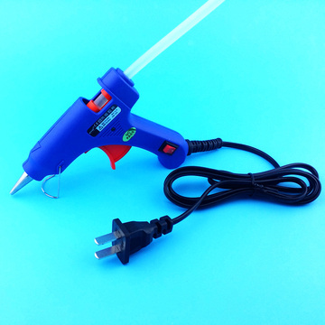DIY制作工具 热熔胶枪粘合用 小号微型20w 带开关可站立送胶棒
