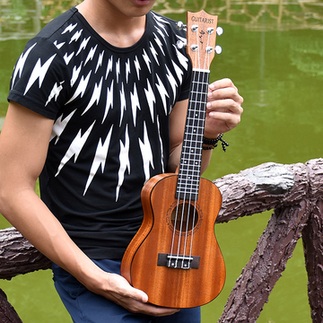 夏威夷民谣吉他尤克里里ukulele乌克丽丽21寸23寸26寸小吉他