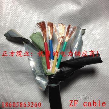 中利牌 ZA-RVV22  4X6平方4芯6平方阻燃铠装软电缆  411