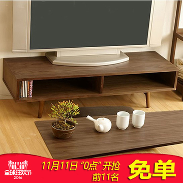 特价电视柜简约茶几宜家日式现代卧室实木脚小户型电视机柜地柜