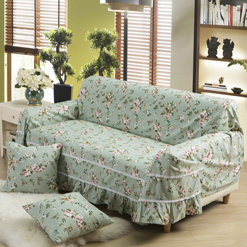 客厅折叠沙发套沙发罩全盖布艺通用组合加厚棉麻沙发巾全包沙发垫