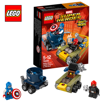 乐高超级英雄系列76065迷你战车：美国队长对战红骷髅LEGO积木