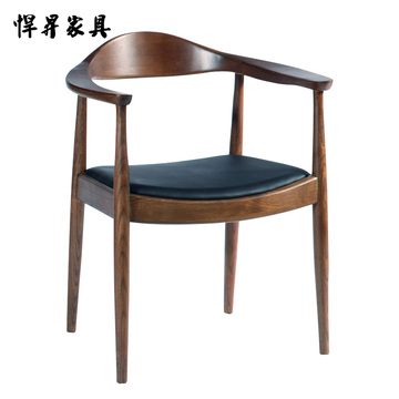 仿木纹铁艺总统椅 西餐厅主题餐厅仿实木家具 星巴克咖啡馆桌椅子