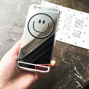 韩国权志龙笑脸iPhone6s手机壳简约苹果6 plus新款保护套潮男女款