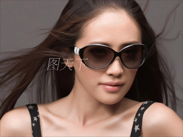 010眼镜店海报 眼镜广告画 眼镜模特画眼镜店写真0.8X0.6米可定制