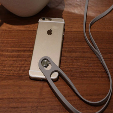 香港Tmate手机挂绳挂脖创意吊链硅胶挂件苹果6手机壳通用可拆卸
