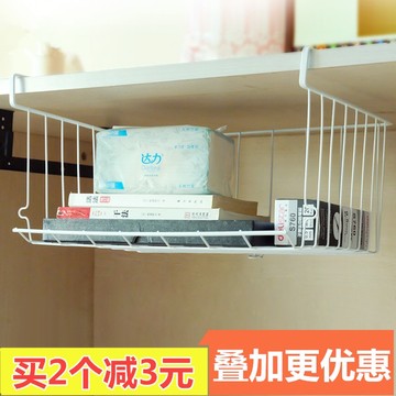 厨房置物架橱柜衣柜收纳架 分隔层架衣物收纳分层架 杂物架整理架