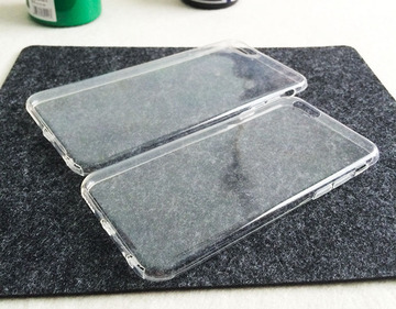 买一送一透明手机壳苹果Apple5/6/7spDIY材料软壳超薄防尘塞