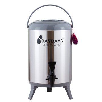 DaYDaYS不锈钢保温桶 单头咖啡桶奶茶饮品冷热两用 9.5L保温饭桶